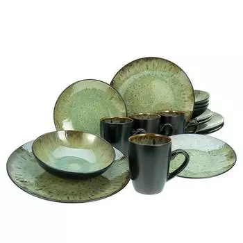 Комбинированный сервис ява Creatable, зеленый