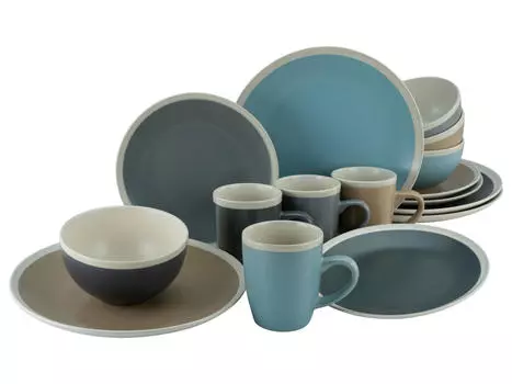 Комбинированный сервиз 16 предметов nordic living Creatable, мультиколор