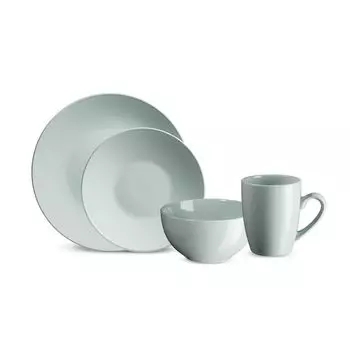 Комбинированный сервиз 16 предметов Pastel Selection Mint новая столовая культура neuetischkultur, бирюзовый