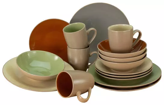 Комбинированный сервиз 16 шт Creatable, мультиколор