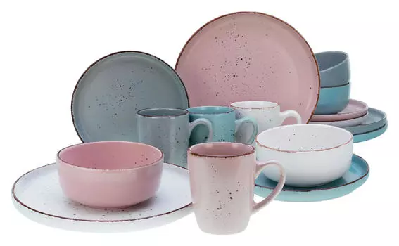 Комбинированный сервиз 16 шт Creatable, мультиколор