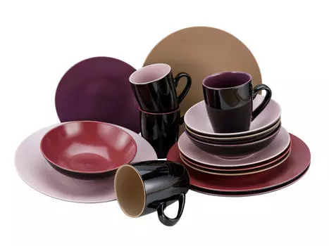 Комбинированный сервиз 16 шт Creatable, мультиколор