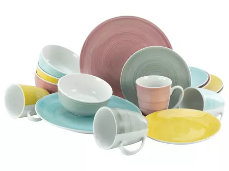 Комбинированный сервиз 16 шт Creatable, мультиколор