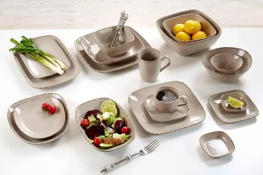 Комбинированный сервиз 30 шт Casa серый Ritzenhoff & Breker