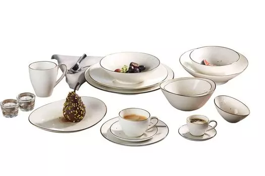 Комбинированный сервиз 30 шт. Космо серый Ritzenhoff & Breker
