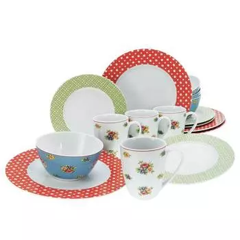 Комбинированный сервиз эмили (16 шт.) Creatable, мультколор