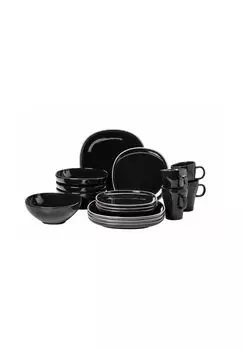 Комбинированный сервиз, керамика Isora MaSer, schwarz