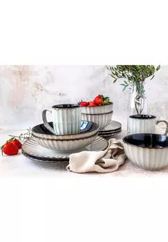 Комбинированный сервиз, керамогранит Confino MaSer, бежевый