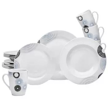 Комбинированный сервиз лима 16 шт. Van Well, синий