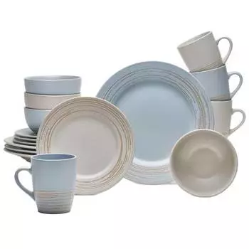 Комбинированный сервиз мурсия 16 шт. Van Well, серый