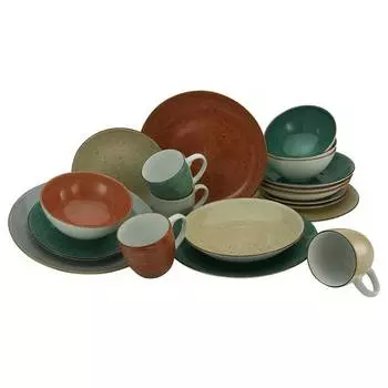 Комбинированный сервиз nature verona (16 шт.) Creatable, оранжевый