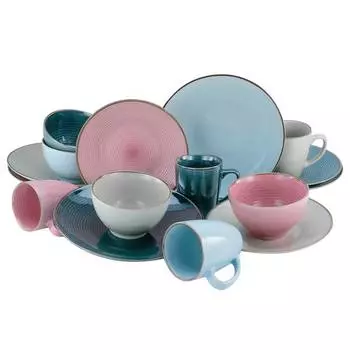 Комбинированный сервиз «уютный день» (16 шт.) Creatable, мультколор