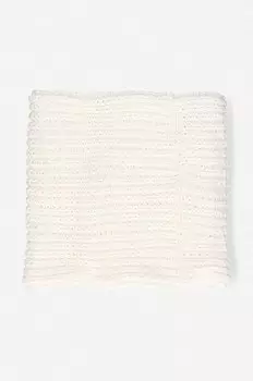 Комбинированный шарф Vegan Cabaia, белый