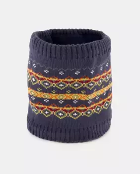 Комбинированный воротник для мальчика Kids El Corte Ingls, темно-синий