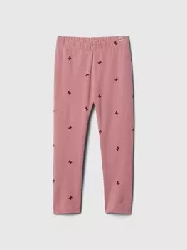 Комбинируйте полосатые леггинсы Gap, розовый