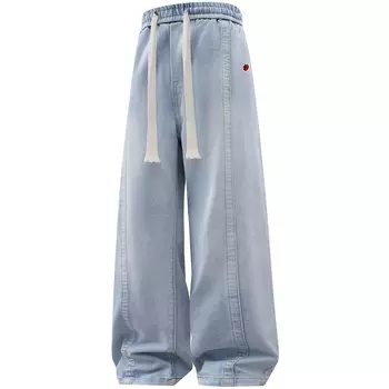 Kometa.A КОМЕТА.А Джинсы унисекс, Светло-синий