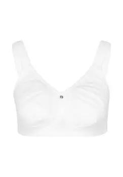 Комфорт Плюс Капри бюстгальтер без косточек susa, белый