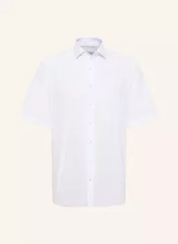 Комфортная посадка рубашки с короткими рукавами Eterna, белый