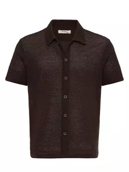 Комфортная рубашка Antioch, мокка