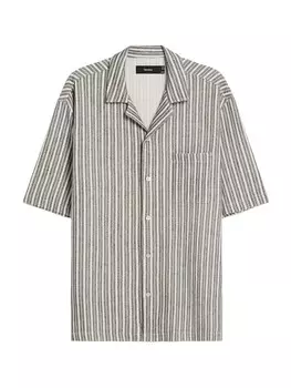 Комфортная рубашка Bershka, серый