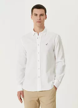 Комфортная рубашка Beymen Club, белый