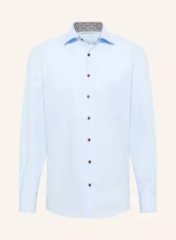 Комфортная рубашка Eterna, голубой
