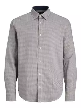 Комфортная рубашка JACK & JONES BELFAST, коричневый