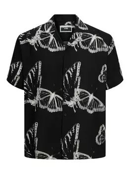 Комфортная рубашка JACK & JONES JEFF, черный