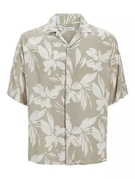 Комфортная рубашка JACK & JONES JEFF, темно-бежевый