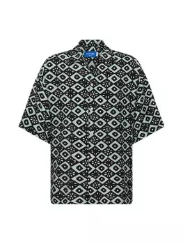 Комфортная рубашка JACK & JONES MARSHALL CASA, цвет Anthracite/Light Grey