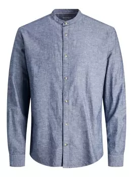 Комфортная рубашка JACK & JONES SUMMER BAND, синий джинсовый