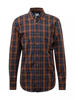 Комфортная рубашка Mustang, темно-синий