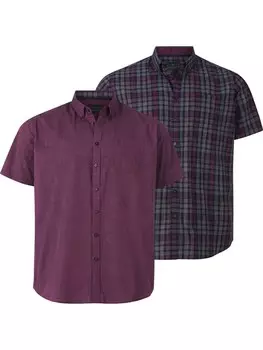 Комфортная рубашка на пуговицах Charles Colby Duke Arls, розовый