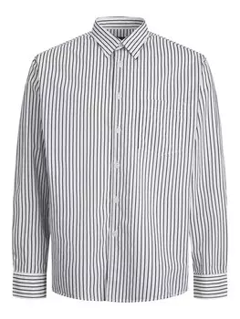 Комфортная рубашка на пуговицах JACK & JONES Bill, белый