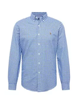 Комфортная рубашка на пуговицах Polo Ralph Lauren, синий