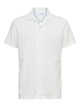 Комфортная рубашка на пуговицах SELECTED HOMME, белый