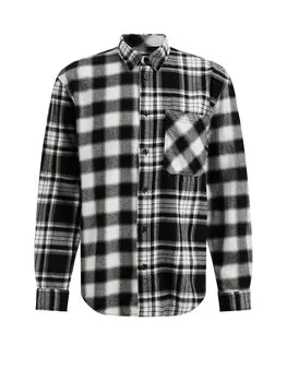 Комфортная рубашка на пуговицах We Fashion, черный