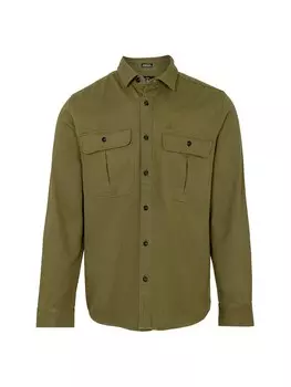 Комфортная рубашка Volcom, оливковый