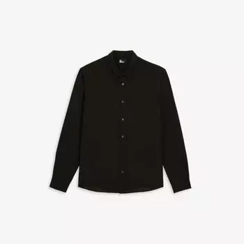 Комфортная шелковая рубашка The Kooples, черный