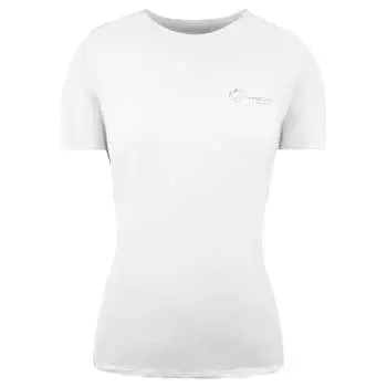 Комфортная женская белая футболка Champion, белый