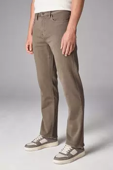 Комфортные эластичные джинсы Next, коричневый