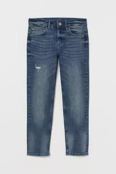 Комфортные эластичные зауженные джинсы H&amp;M