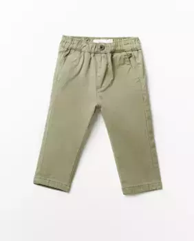 Комфортные брюки-чиносы Sfera, зеленый