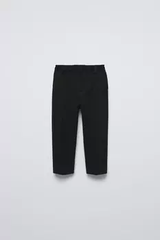 Комфортные брюки ZARA, черный