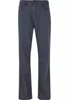 Комфортные джинсы DEF "DEF мужские прямые джинсы свободного кроя DEF" (1 шт.), серый