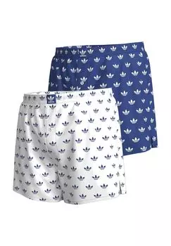 Комфортные хлопковые трусы-боксеры для мужчин (2 шт.) adidas Originals, цвет Assorted
