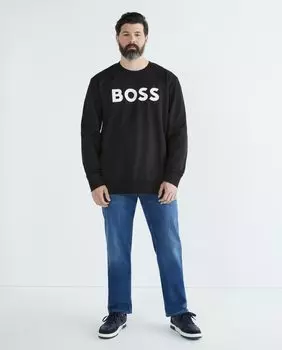 Комфортные мужские джинсы больших размеров Boss, синий
