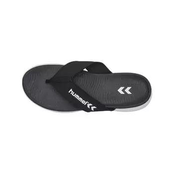 Комфортные шлепанцы и туфли для бассейна унисекс HUMMEL, черный / черный / черный