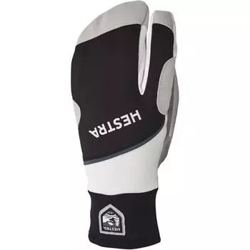 Комфортные трекерные перчатки с тремя пальцами Hestra, мультиколор