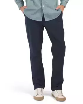 Комфортные трикотажные узкие брюки Dockers, цвет Pembroke